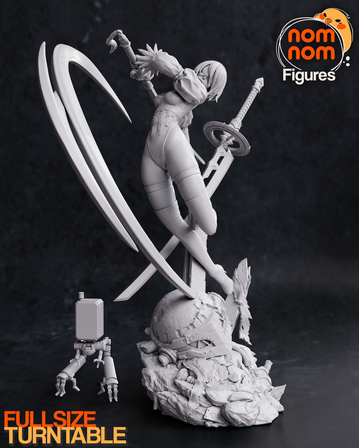 2B - Nier Automata 3D Print Model