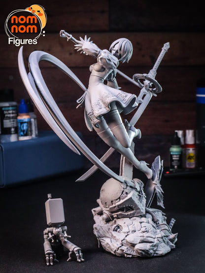 2B - Nier Automata 3D Print Model