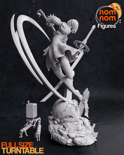 2B - Nier Automata 3D Print Model