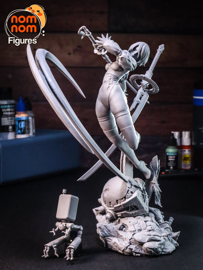 2B - Nier Automata 3D Print Model