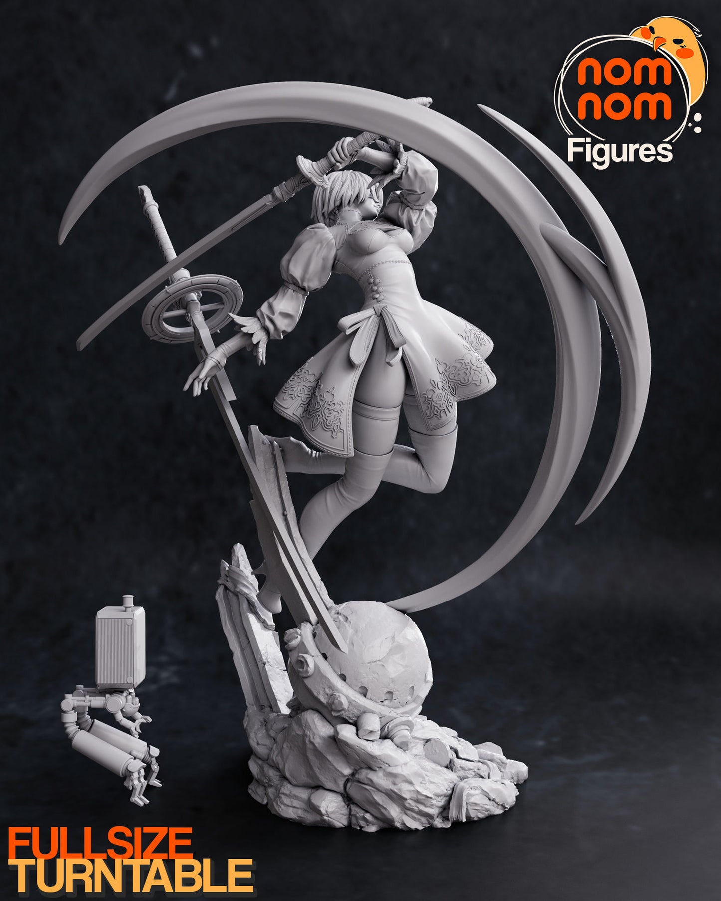 2B - Nier Automata 3D Print Model