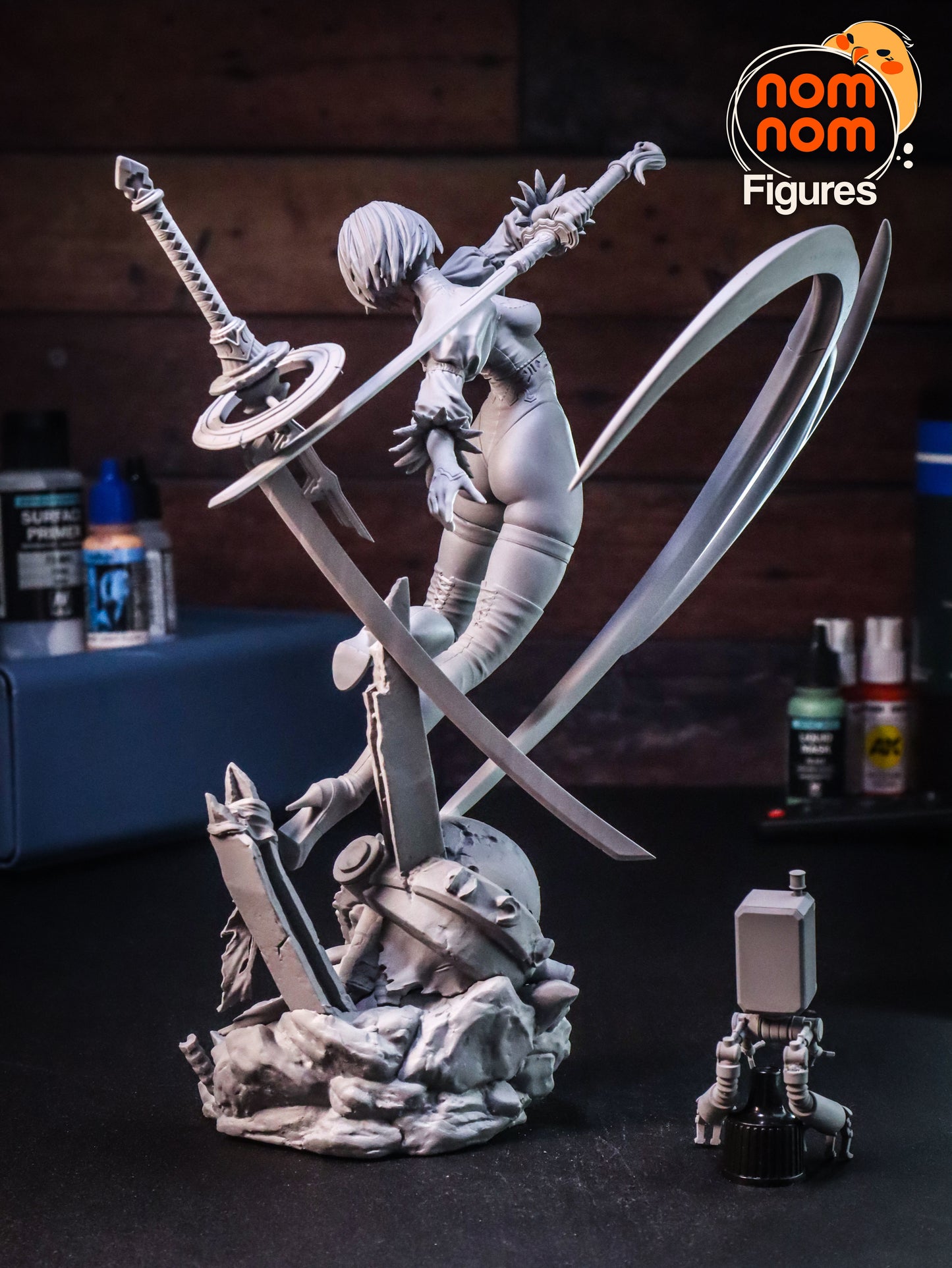 2B - Nier Automata 3D Print Model