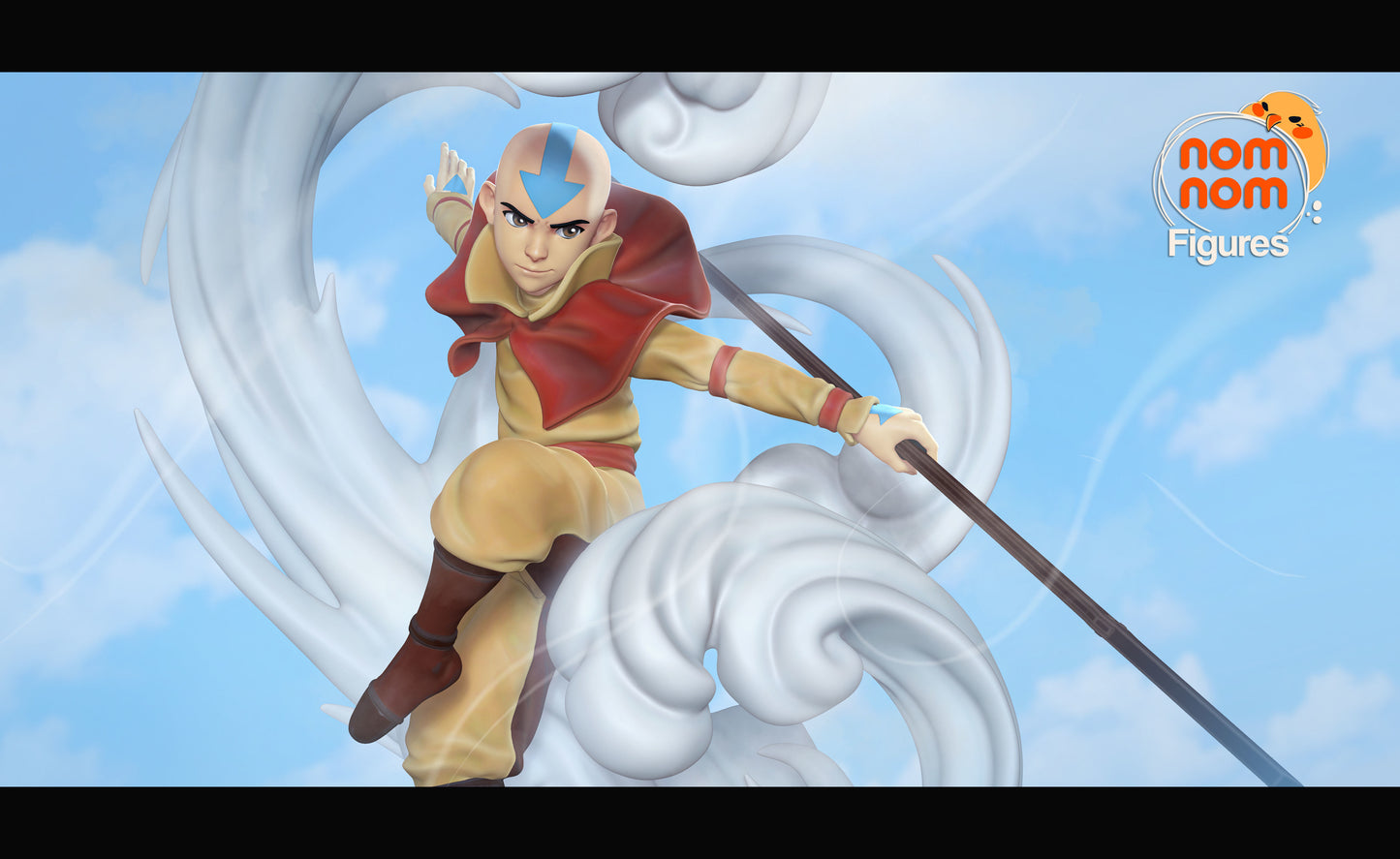 Aang - Avatar the Last Airbender 3D Print Model