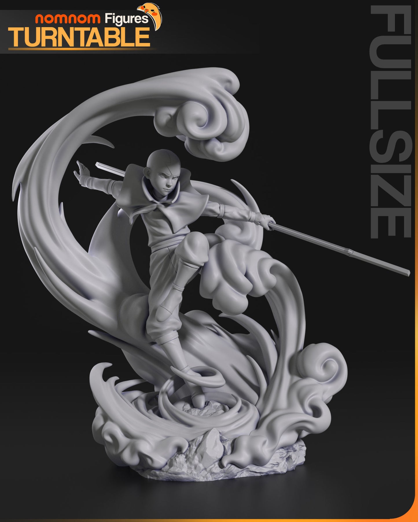 Aang - Avatar the Last Airbender 3D Print Model