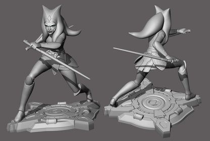 Ahsoka Tano - Star Wars 3D Print Model