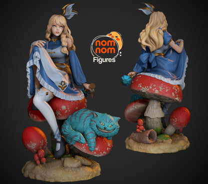 Alice in Wonderland - Version 1 3D Print Model