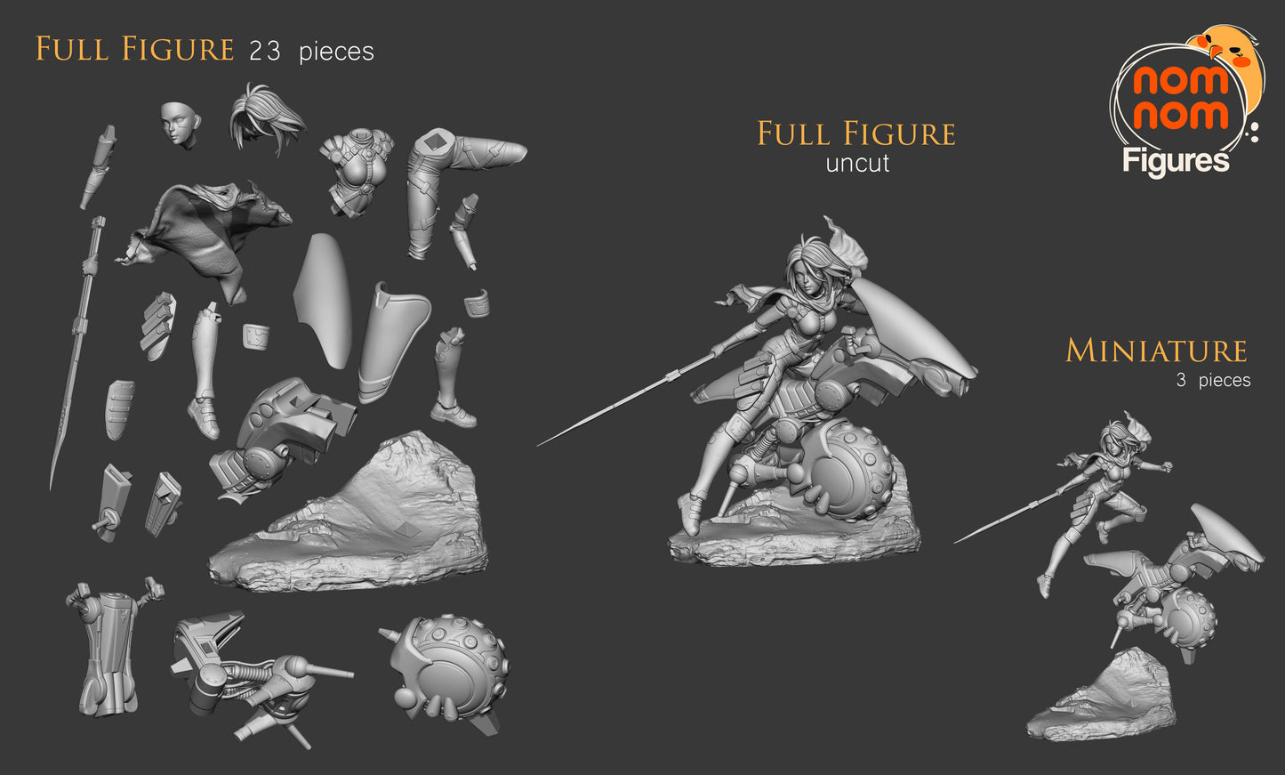 Alita - Battle Angel 3D Print Model