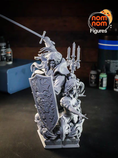 Alucard X Maria - Castlevania Symphony of the Night 3D Print Model