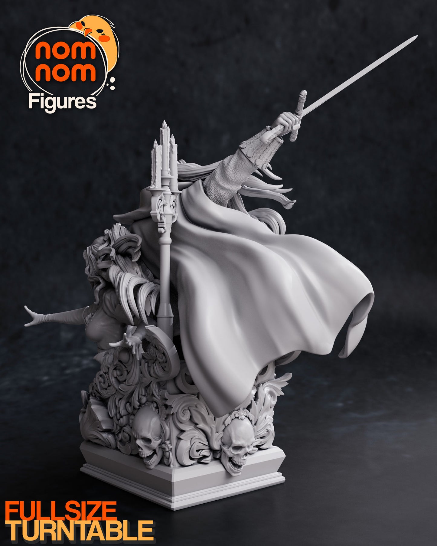 Alucard X Maria - Castlevania Symphony of the Night 3D Print Model