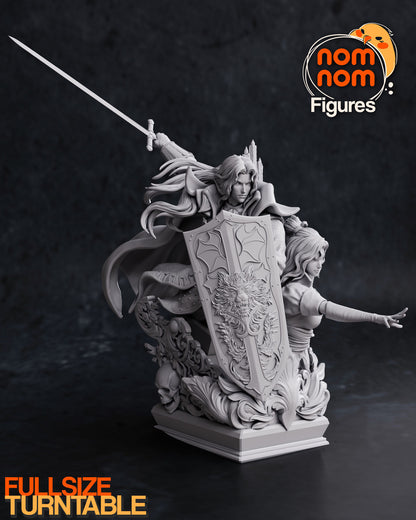 Alucard X Maria - Castlevania Symphony of the Night 3D Print Model