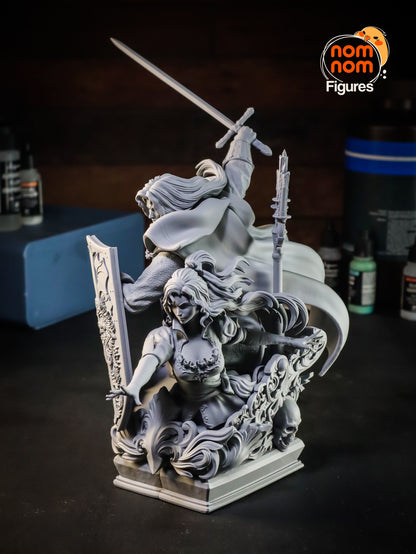 Alucard X Maria - Castlevania Symphony of the Night 3D Print Model