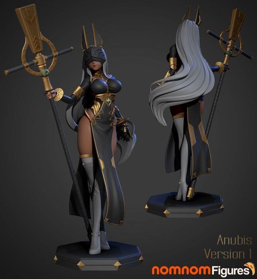 Anubis - Version 1 3D Print Model