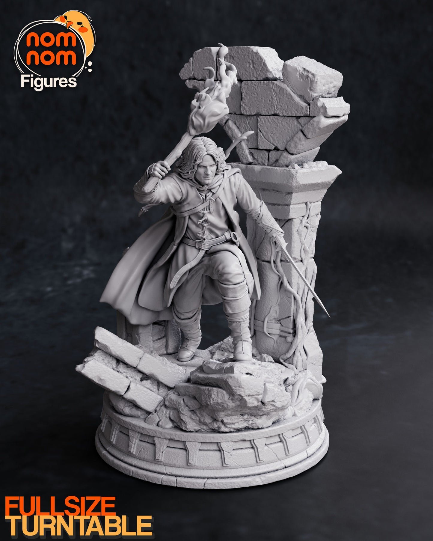 Aragorn - Lord of the Rings 3D print model