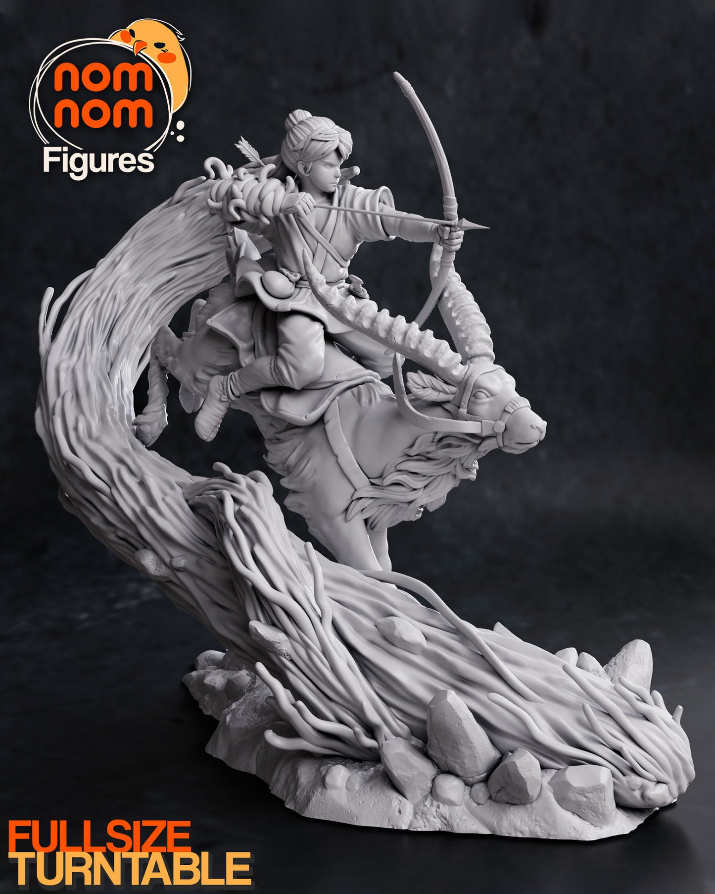 Ashitaka - Princess Mononoke 3D Print Model