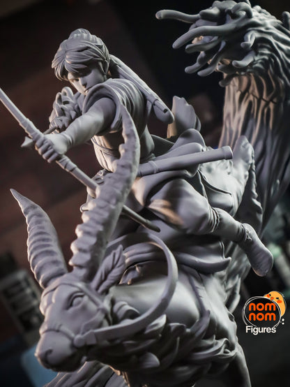 Ashitaka - Princess Mononoke 3D Print Model