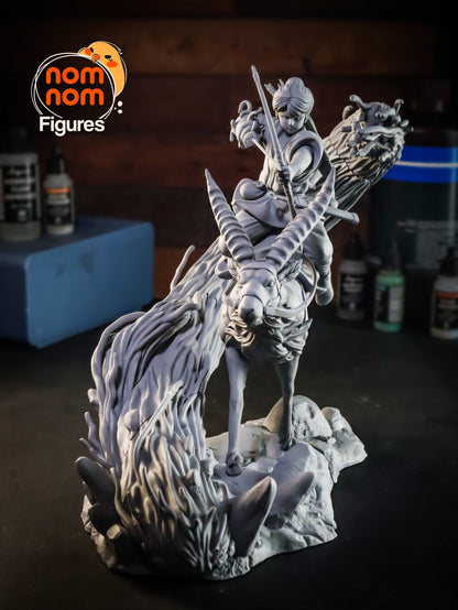 Ashitaka - Princess Mononoke 3D Print Model