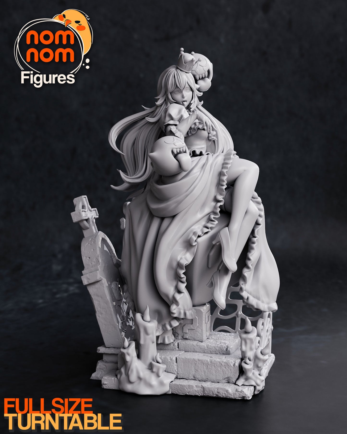 Booette from Super Mario - 3D Prints Collectible Limited Edition Home Decor  or Office Collectible