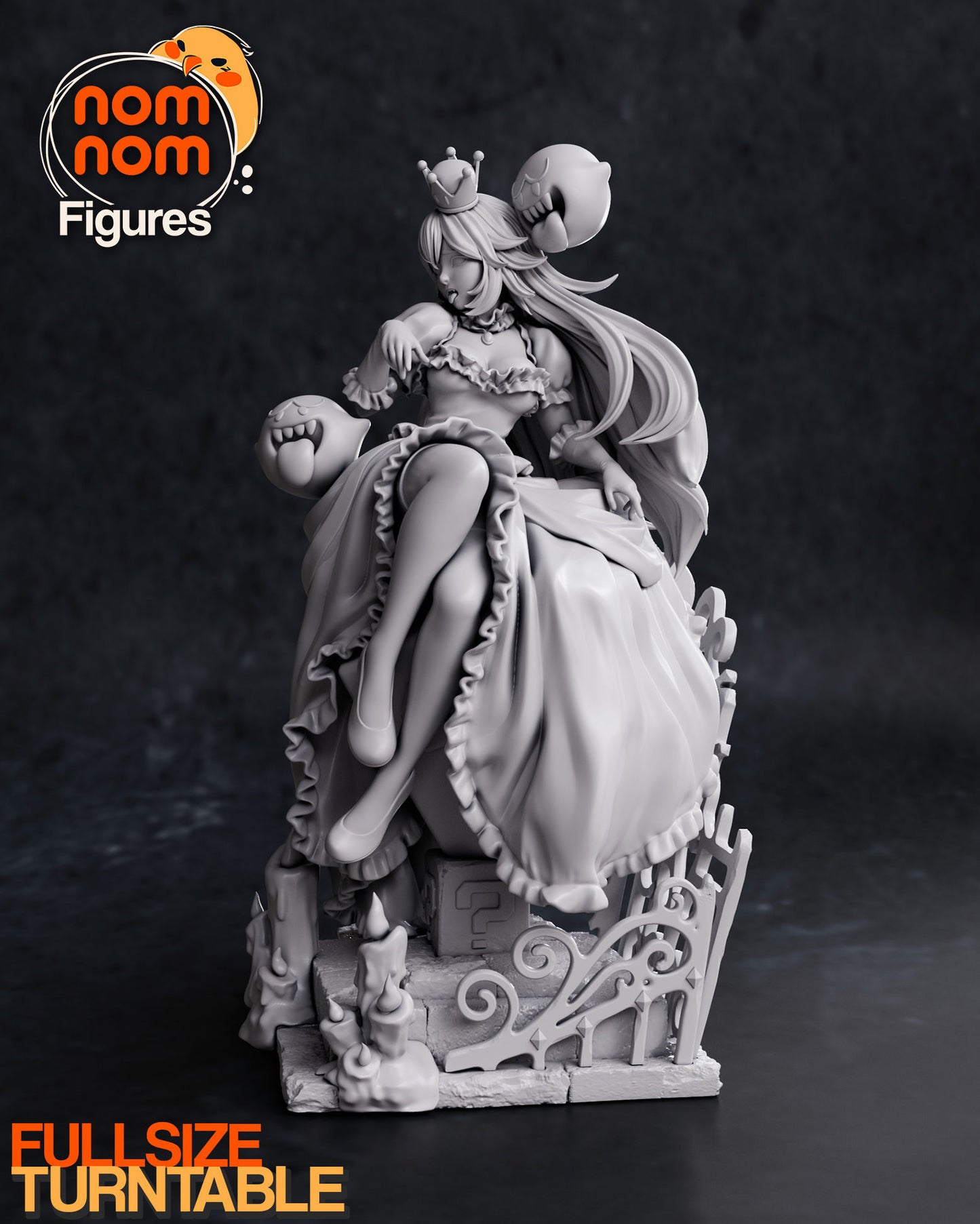 Booette from Super Mario - 3D Prints Collectible Limited Edition Home Decor  or Office Collectible