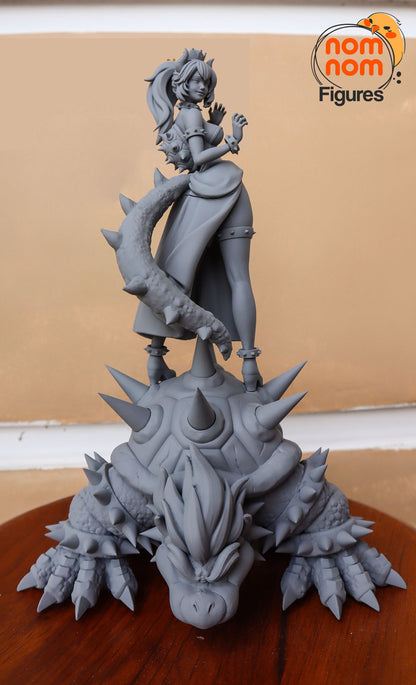 Bowsette Version 1 3D Print Model