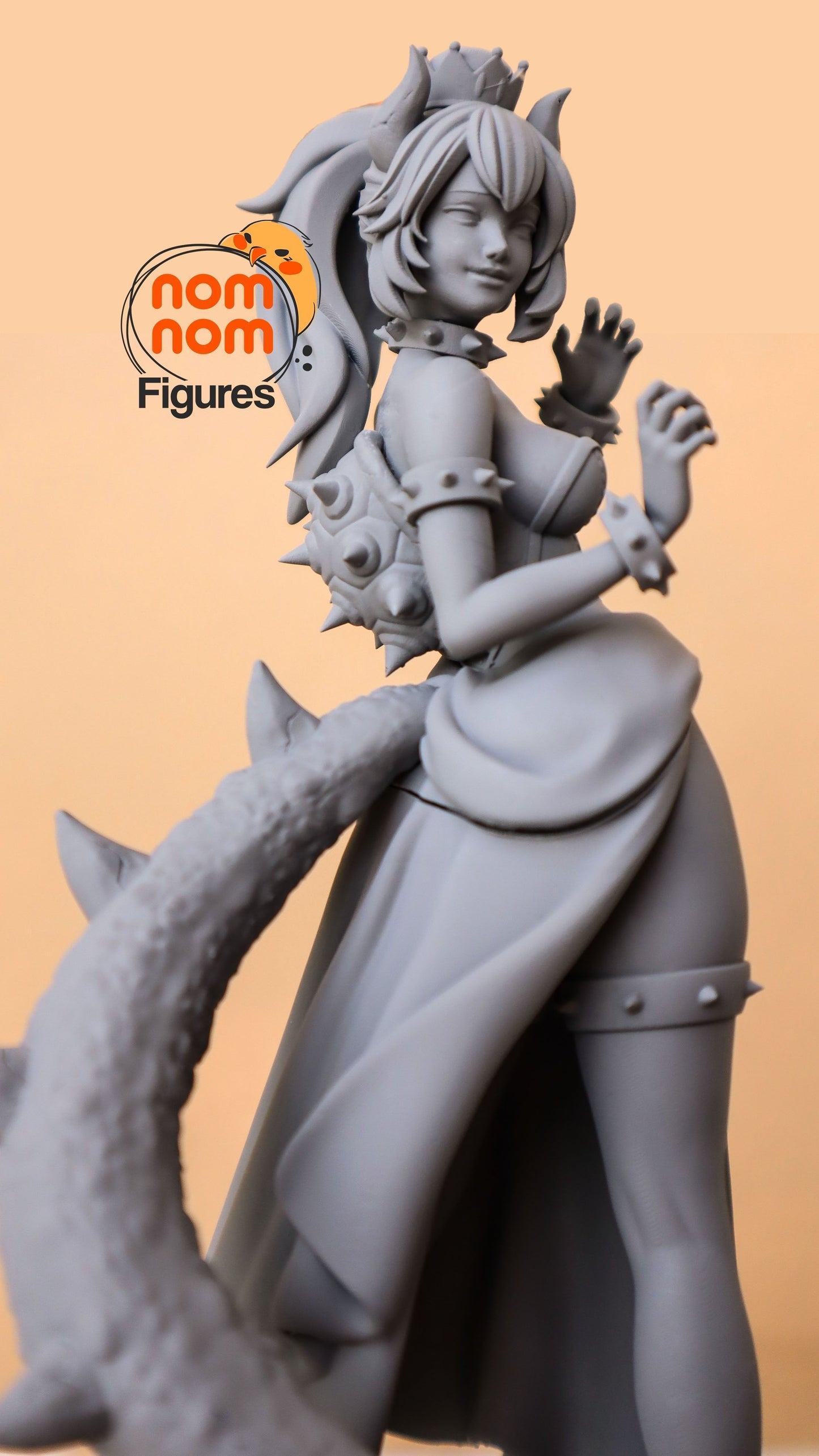 Bowsette Version 1 3D Print Model