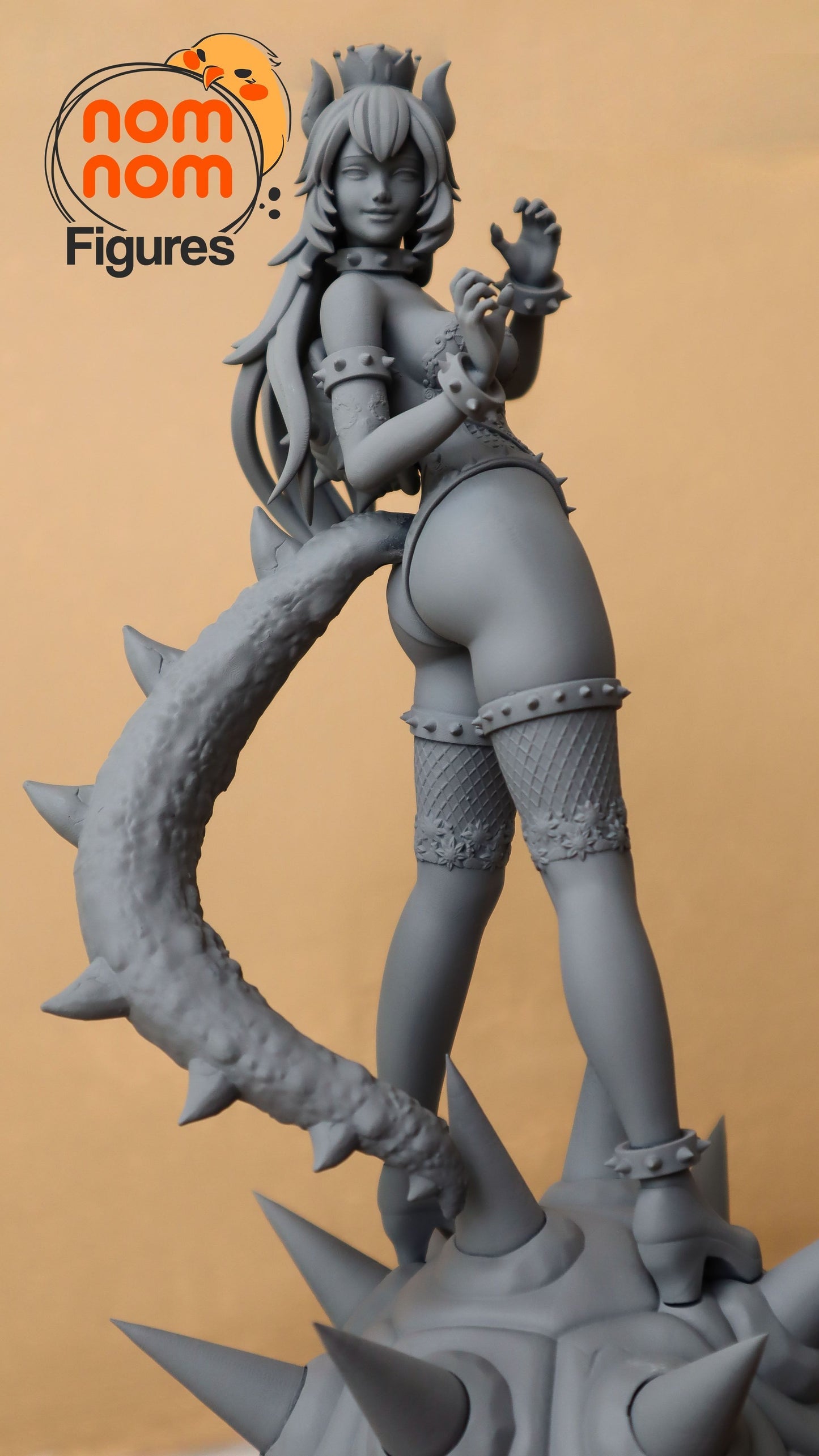 Bowsette Version 2 3D Print Model