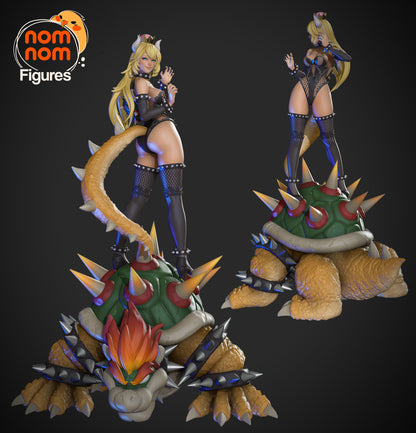 Bowsette Version 2 3D Print Model