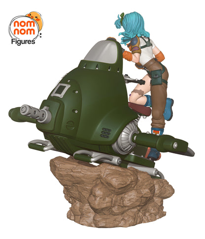 Bulma - Dragon Ball 3D Print Model