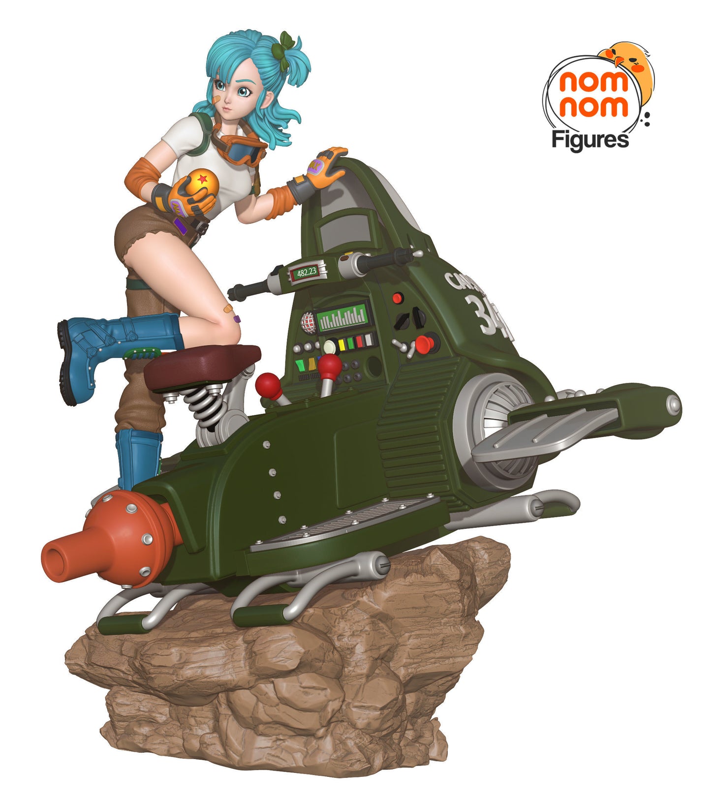 Bulma - Dragon Ball 3D Print Model