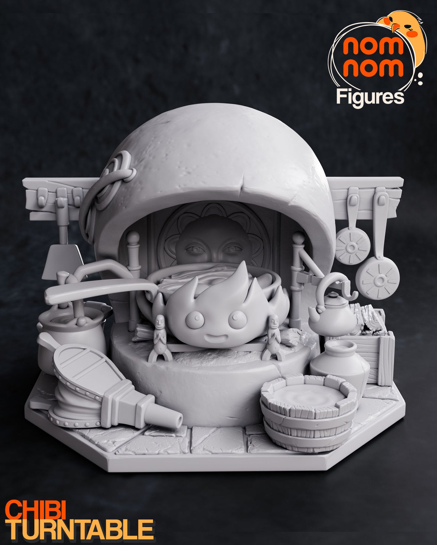 Calcifer - Howls Moving Castle 3D Print Model