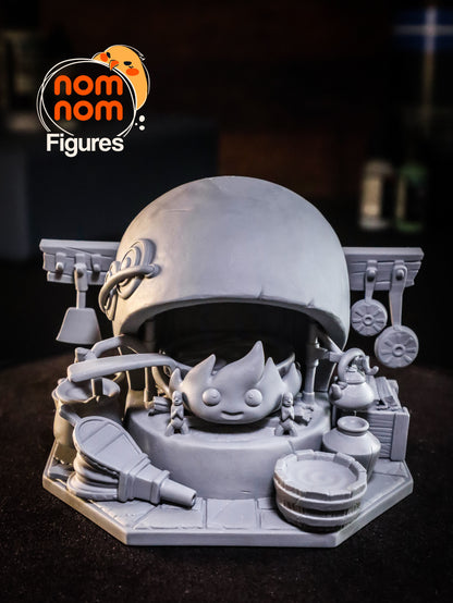 Calcifer - Howls Moving Castle 3D Print Model