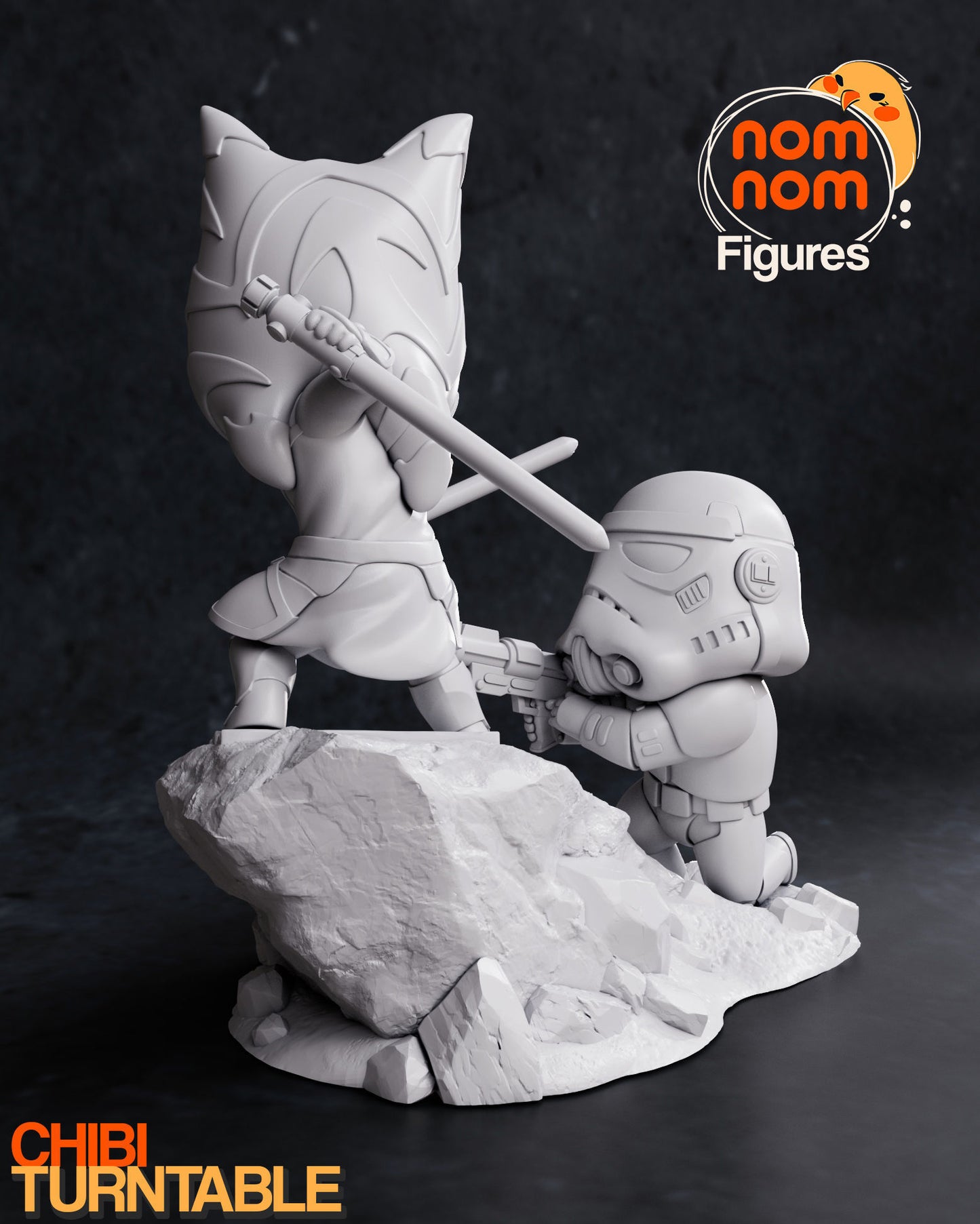 Chibi Ahsoka Tano - Star Wars 3D Print Model