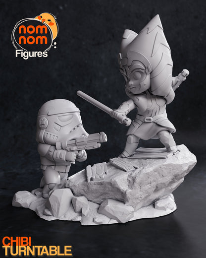 Chibi Ahsoka Tano - Star Wars 3D Print Model