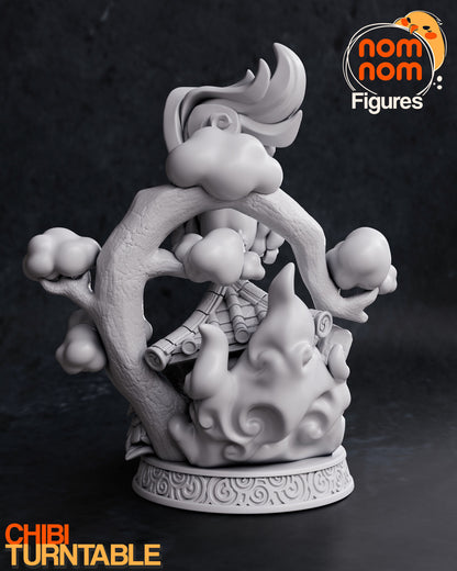 Chibi Amaterasu - Okami 3D Print Model