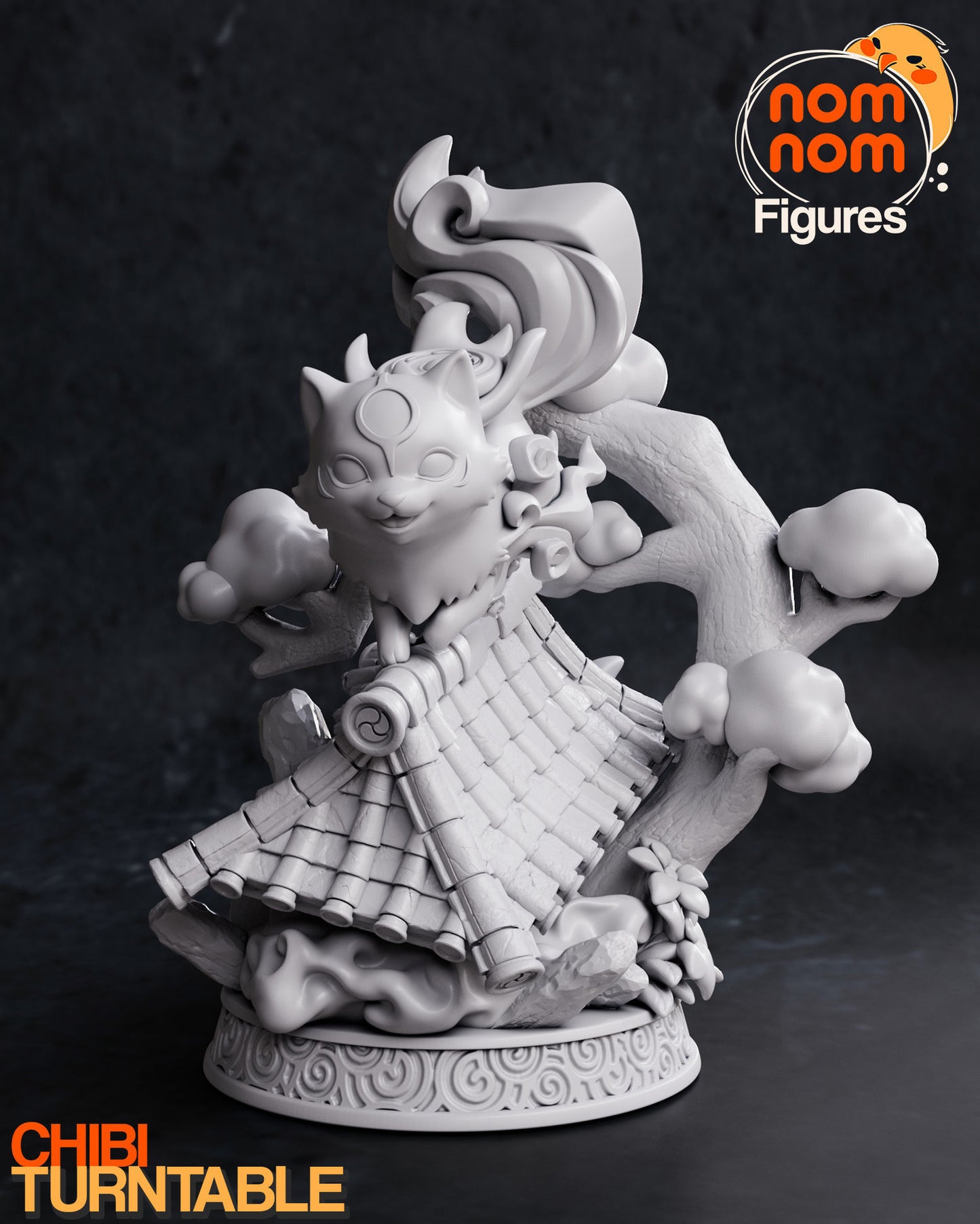 Chibi Amaterasu - Okami 3D Print Model