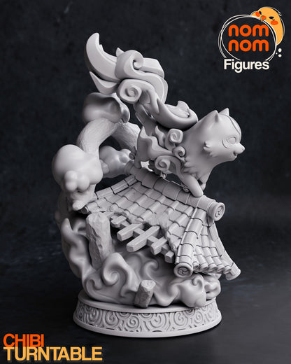 Chibi Amaterasu - Okami 3D Print Model