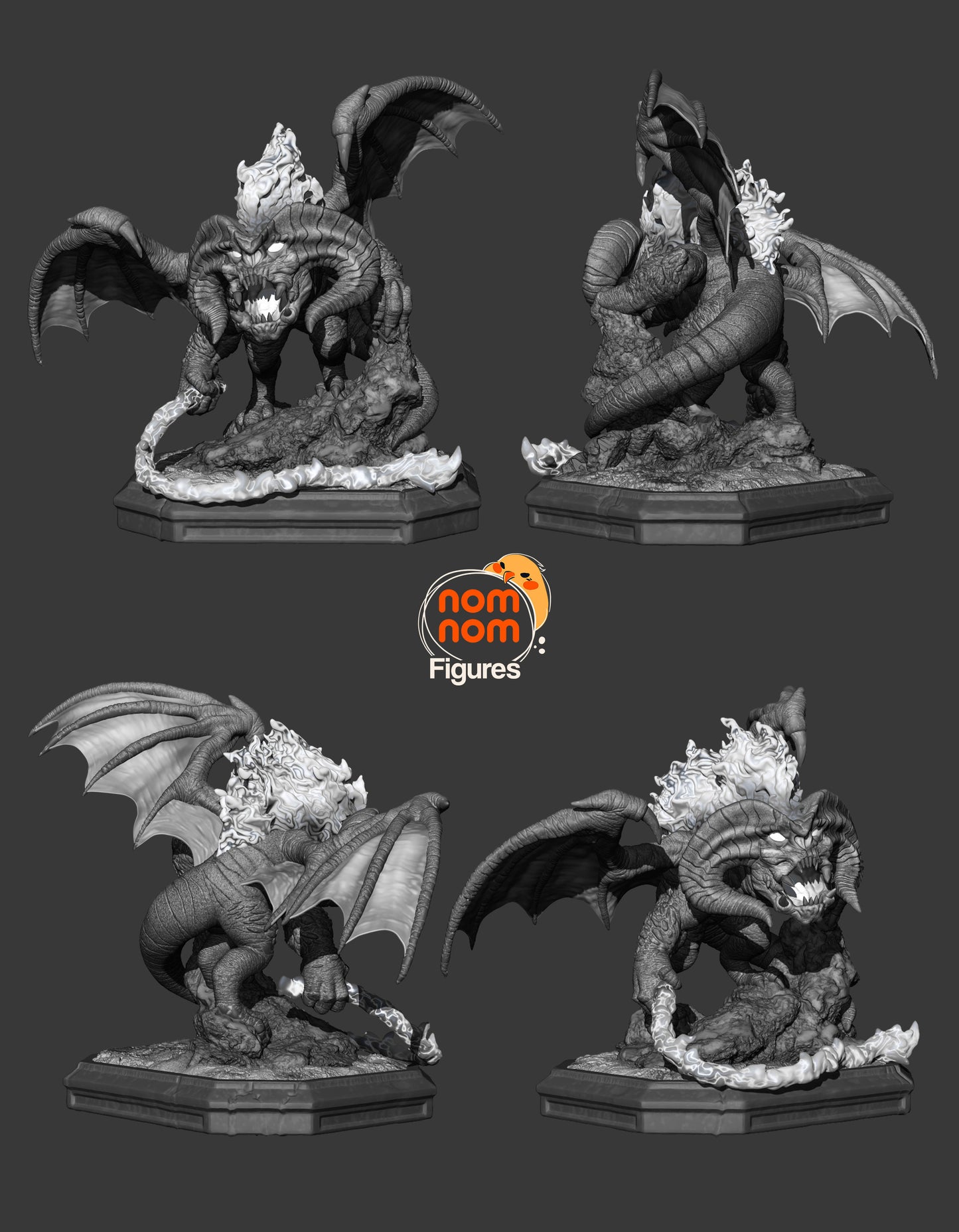 Chibi Balrog 3D Print Model