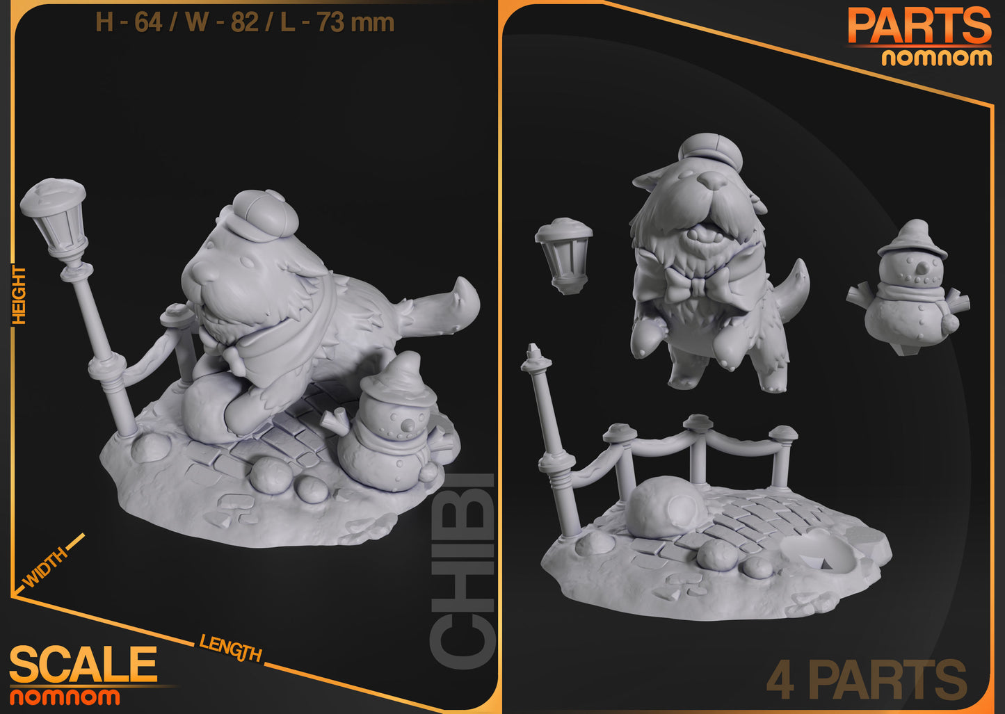 Chibi Bond - Spyxfamily 3D Print Model