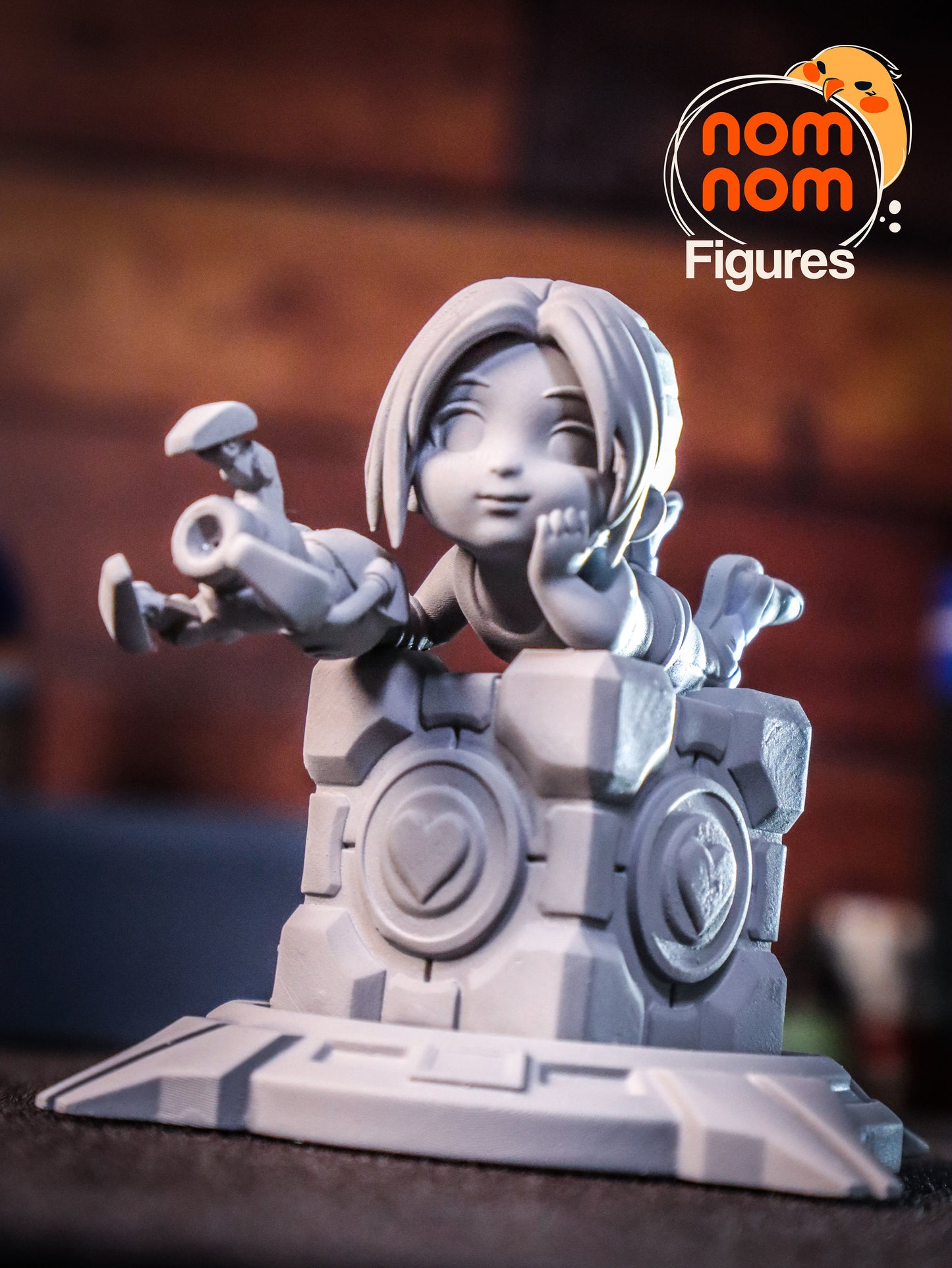 Chibi Chell - Portal 3D Print Model