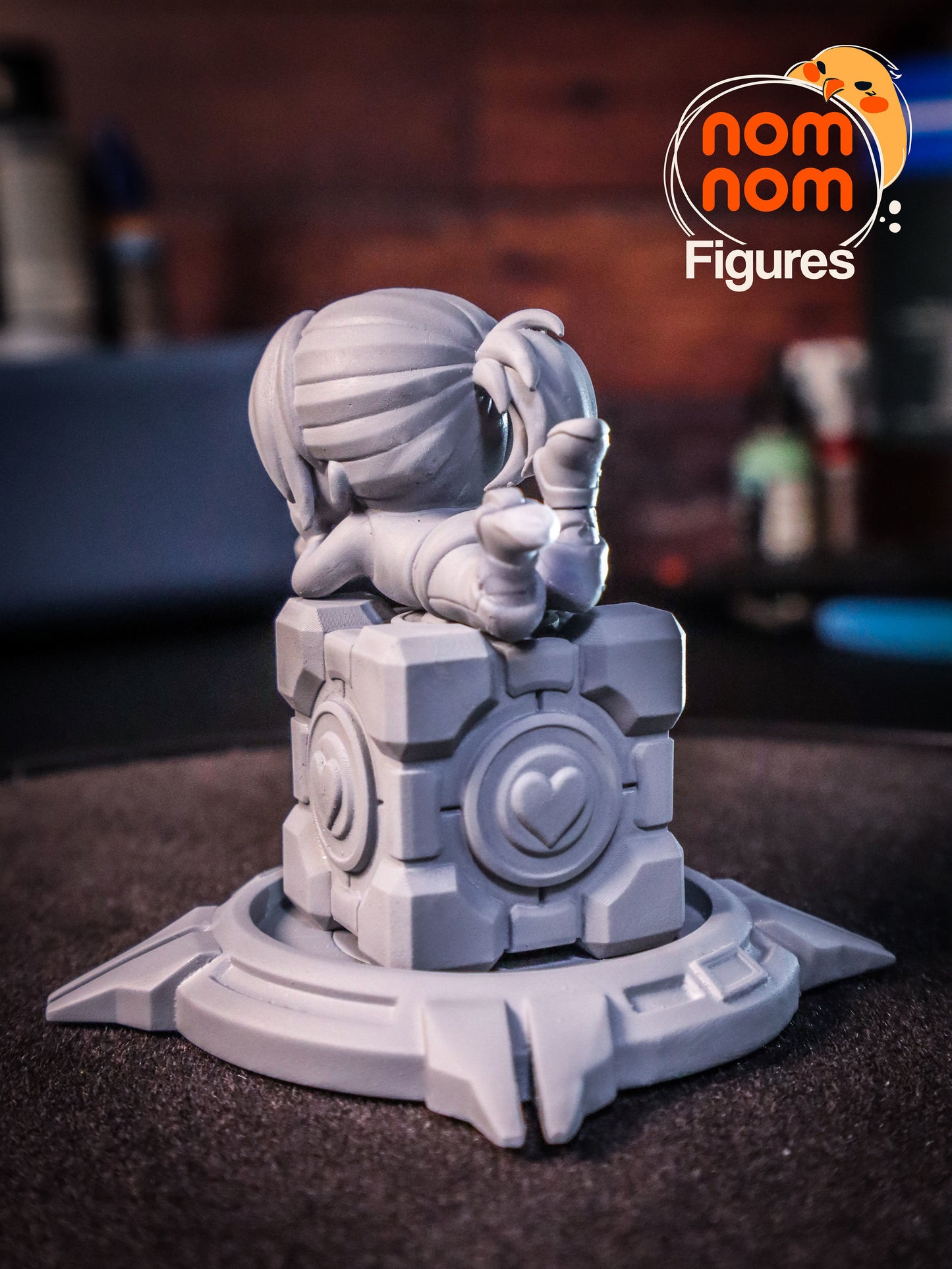 Chibi Chell - Portal 3D Print Model