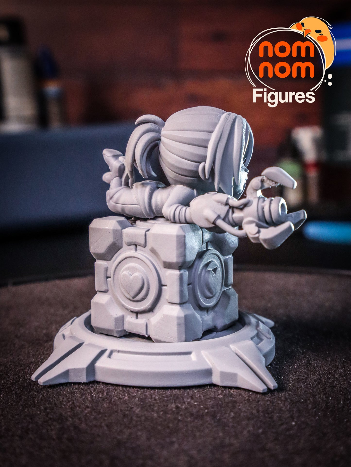 Chibi Chell - Portal 3D Print Model