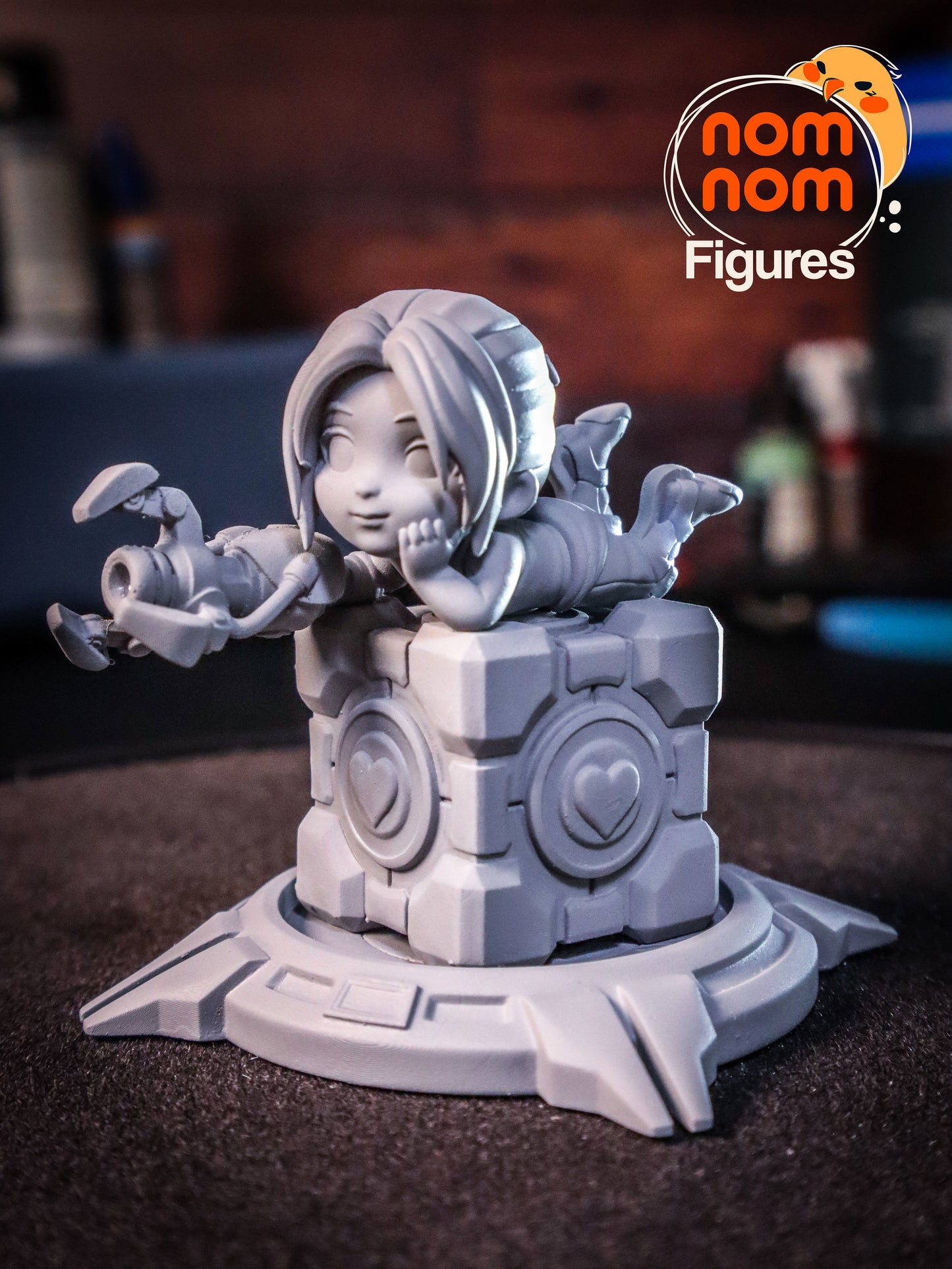 Chibi Chell - Portal 3D Print Model