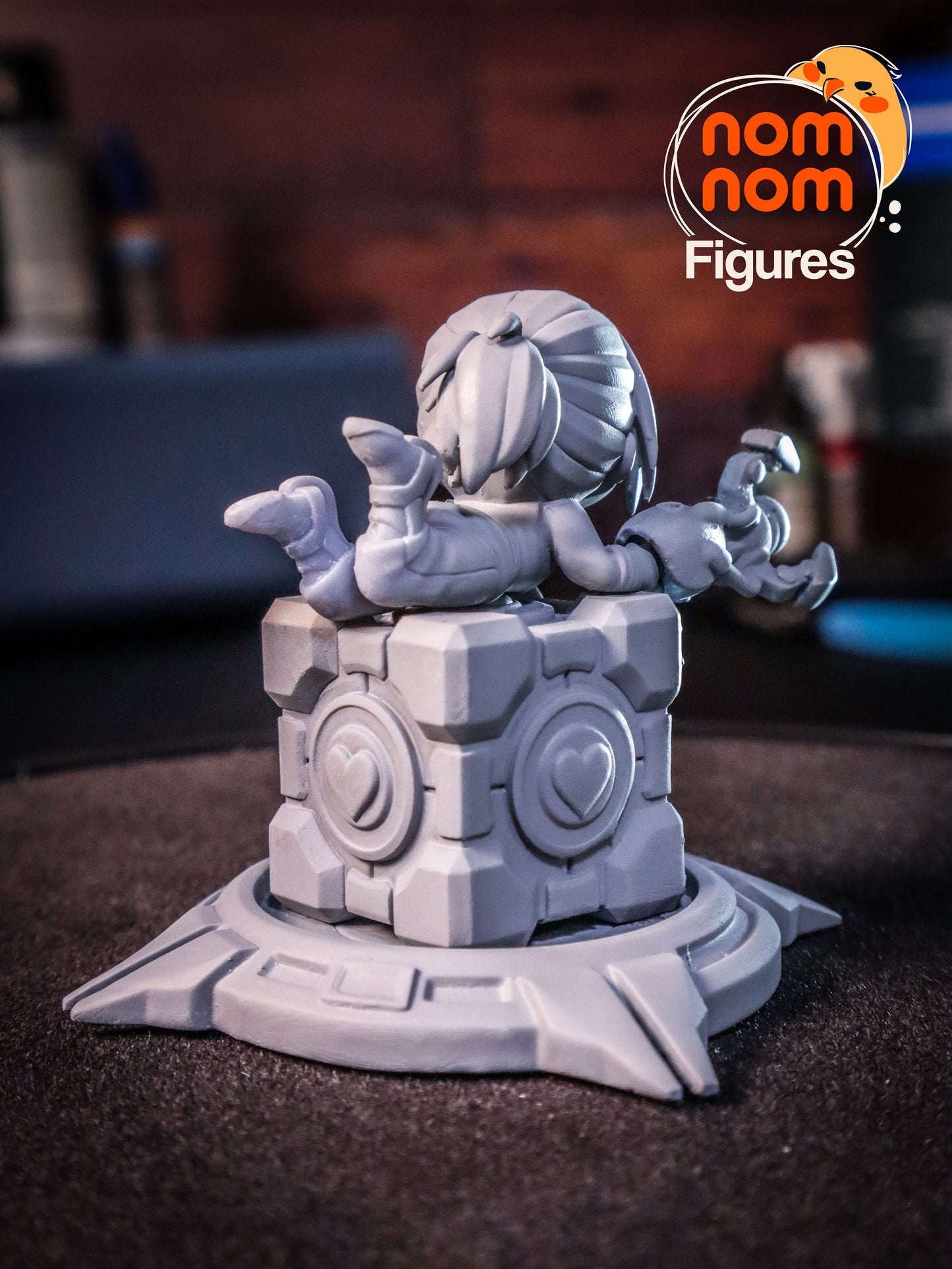 Chibi Chell - Portal 3D Print Model