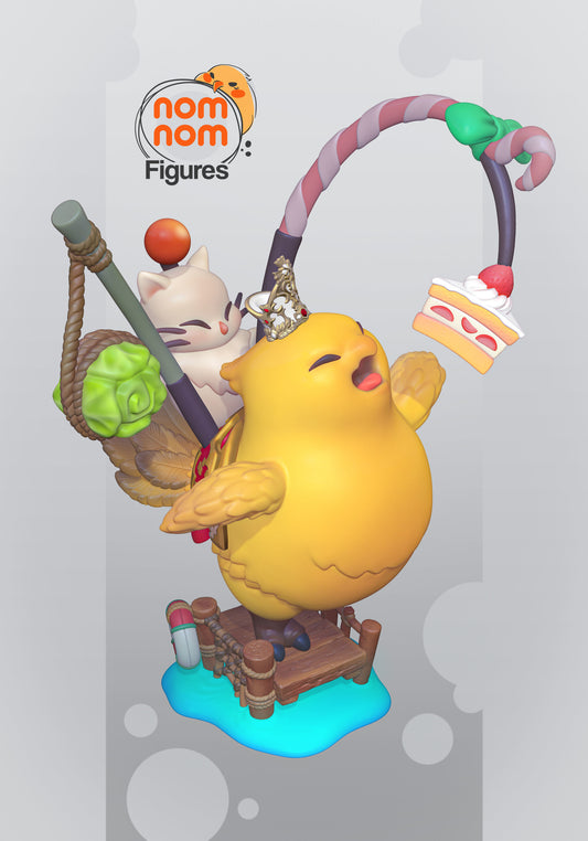 Chibi Chocobo - Final Fantasy VII 3D Print Model