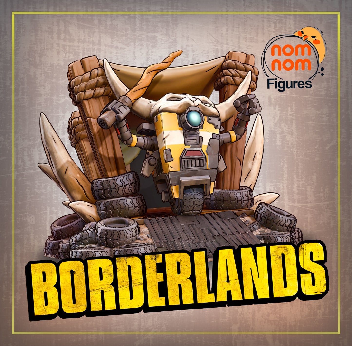 Chibi Claptrap - Borderlands 3D Print Model