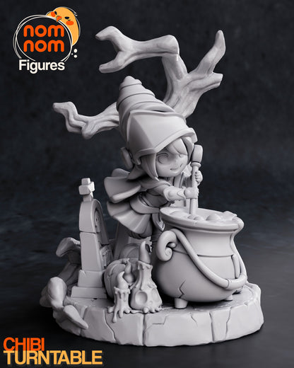 Chibi Dark Magician Girl - Yugioh 3D Print Model