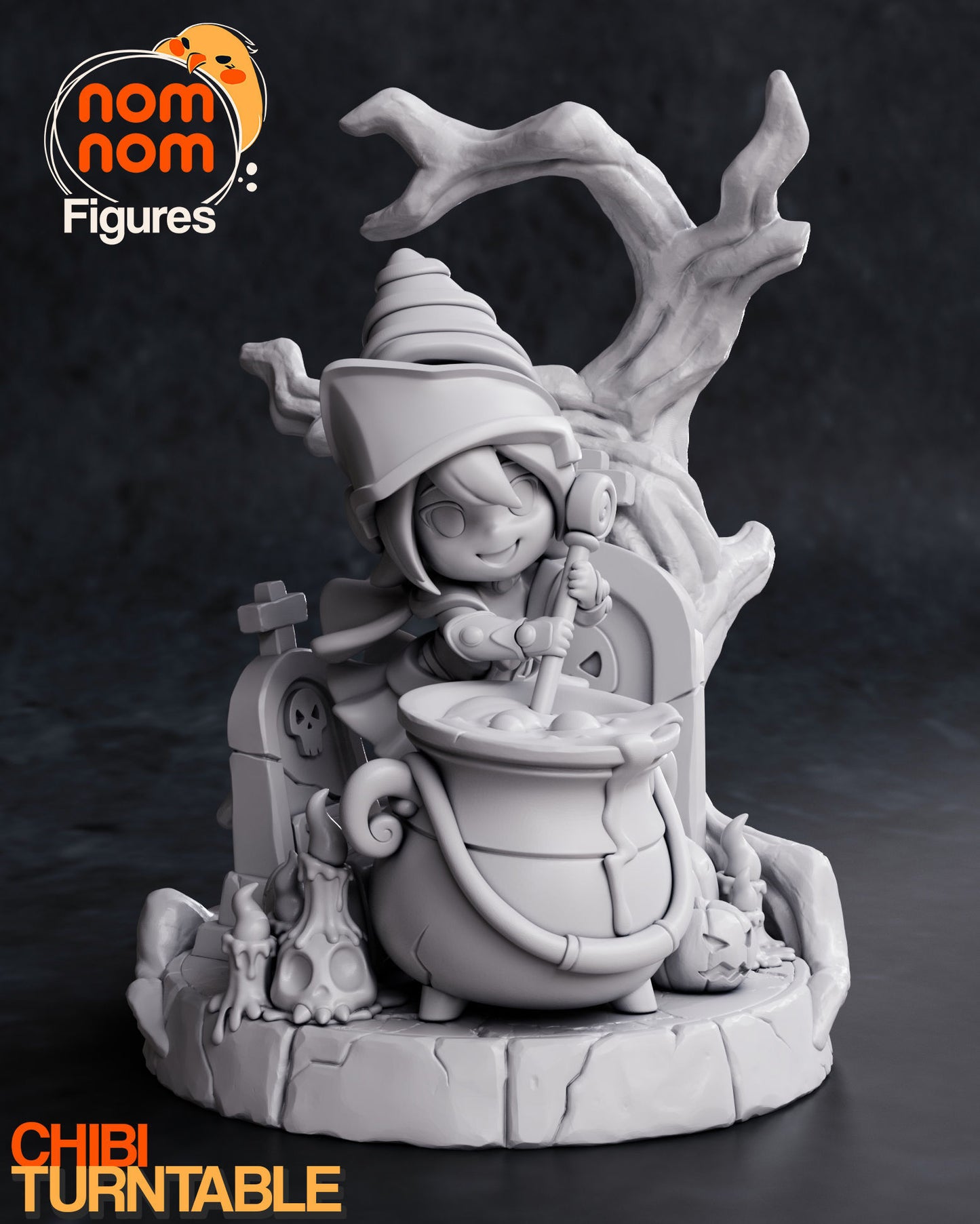 Chibi Dark Magician Girl - Yugioh 3D Print Model