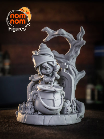 Chibi Dark Magician Girl - Yugioh 3D Print Model