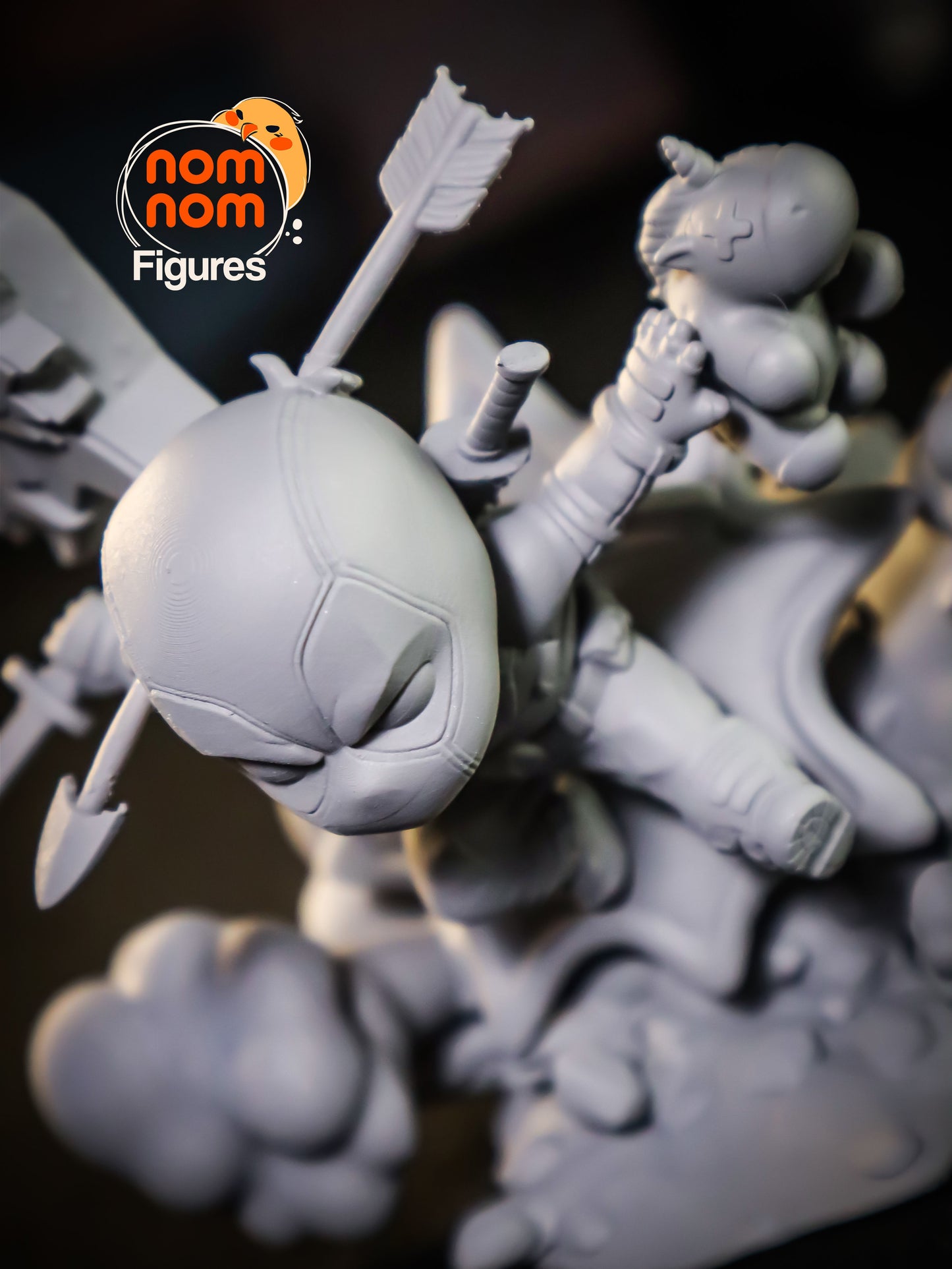 Chibi Deadpool 3D Print Model