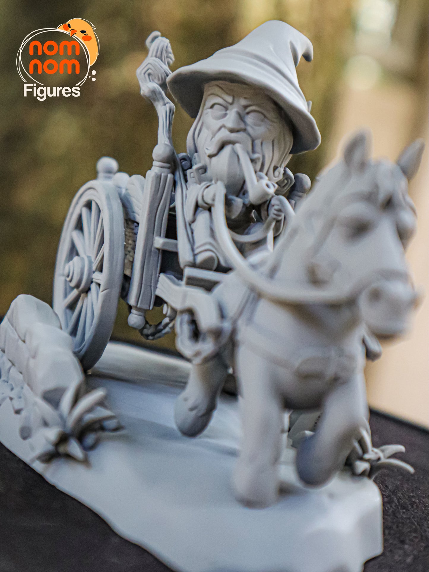 Chibi Gandalf - Lord of the Rings 3D Print Model