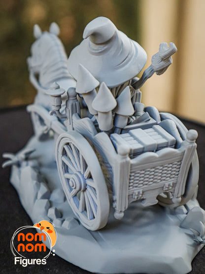 Chibi Gandalf - Lord of the Rings 3D Print Model